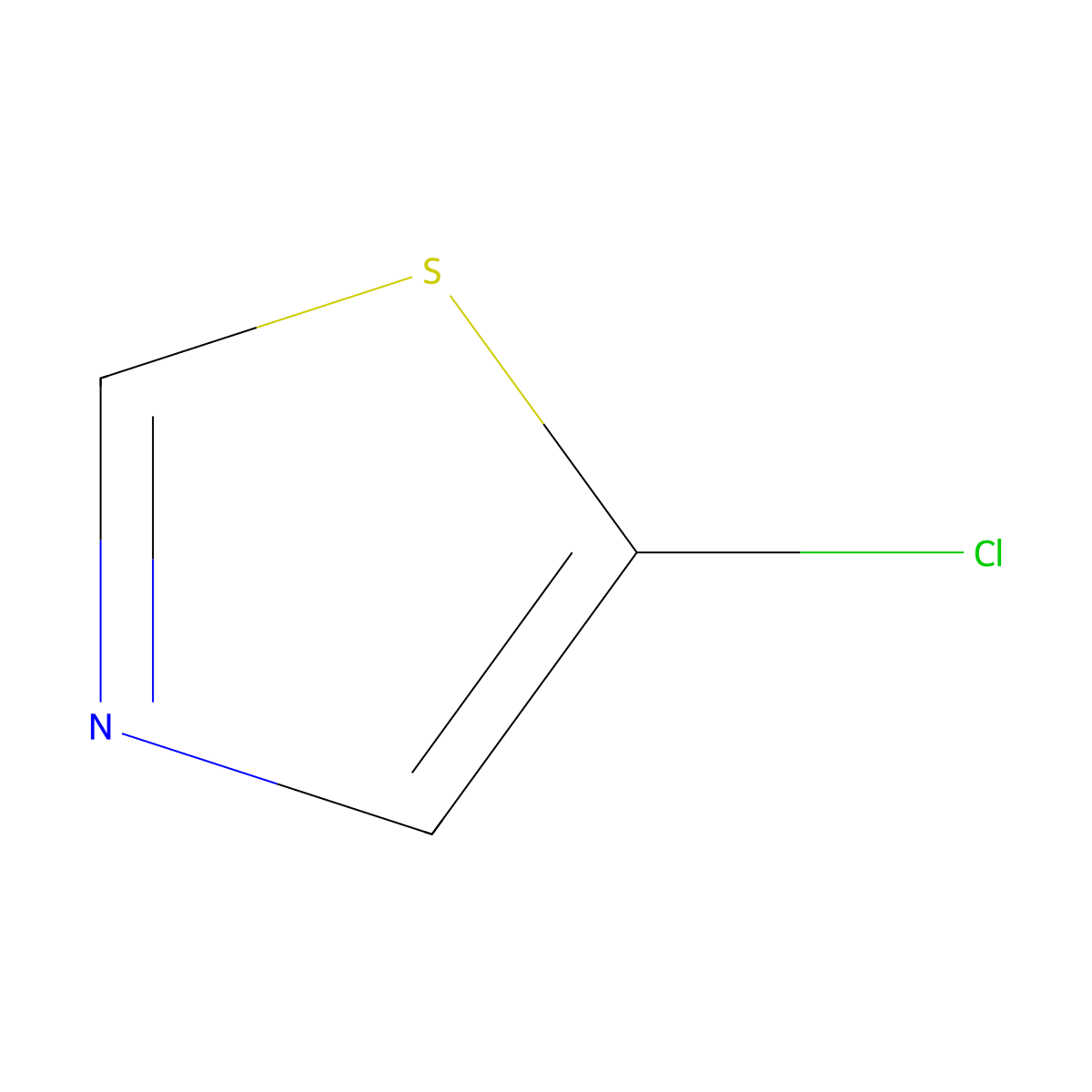 5-Chlorothiazole molecular structure, CAS 4175-73-9