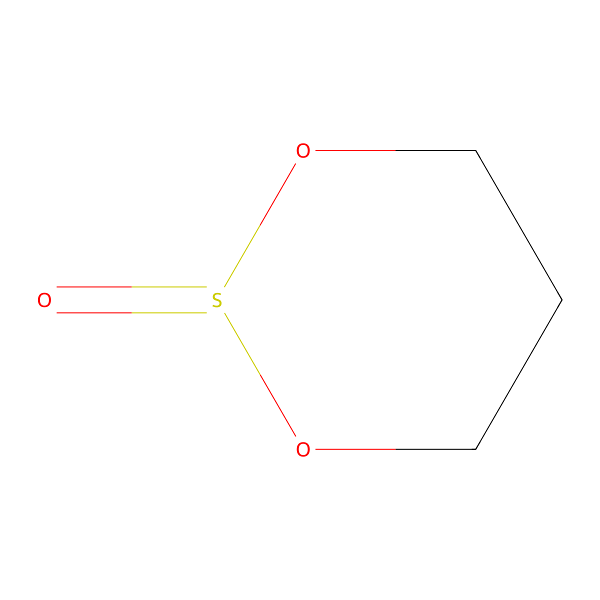 1,3,2-Dioxathiane 2-oxide molecular structure, CAS 4176-55-0