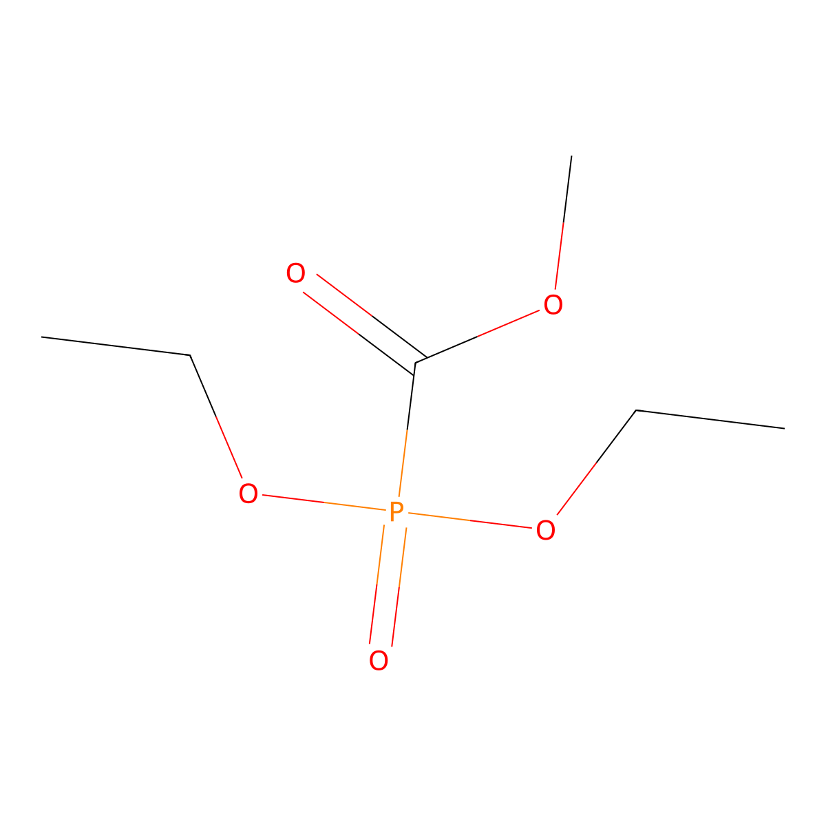 Phosphinecarboxylic acid, 1,1-diethoxy-, methyl ester, 1-oxide molecular structure, CAS 41760-84-3