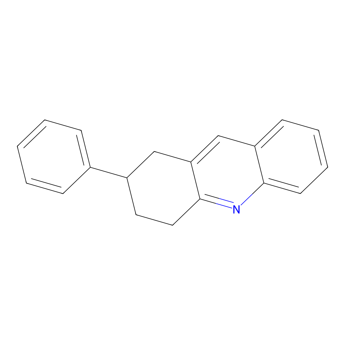 2-Phenyl-1,2,3,4-tetrahydroacridine molecular structure, CAS 417707-75-6