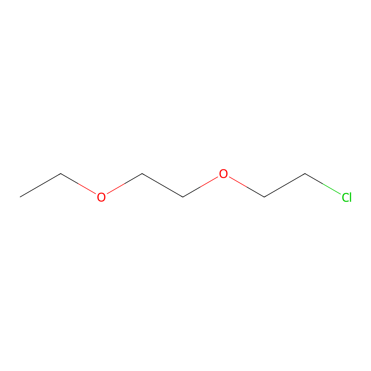 1-(2-Chloroethoxy)-2-ethoxyethane molecular structure, CAS 41771-35-1
