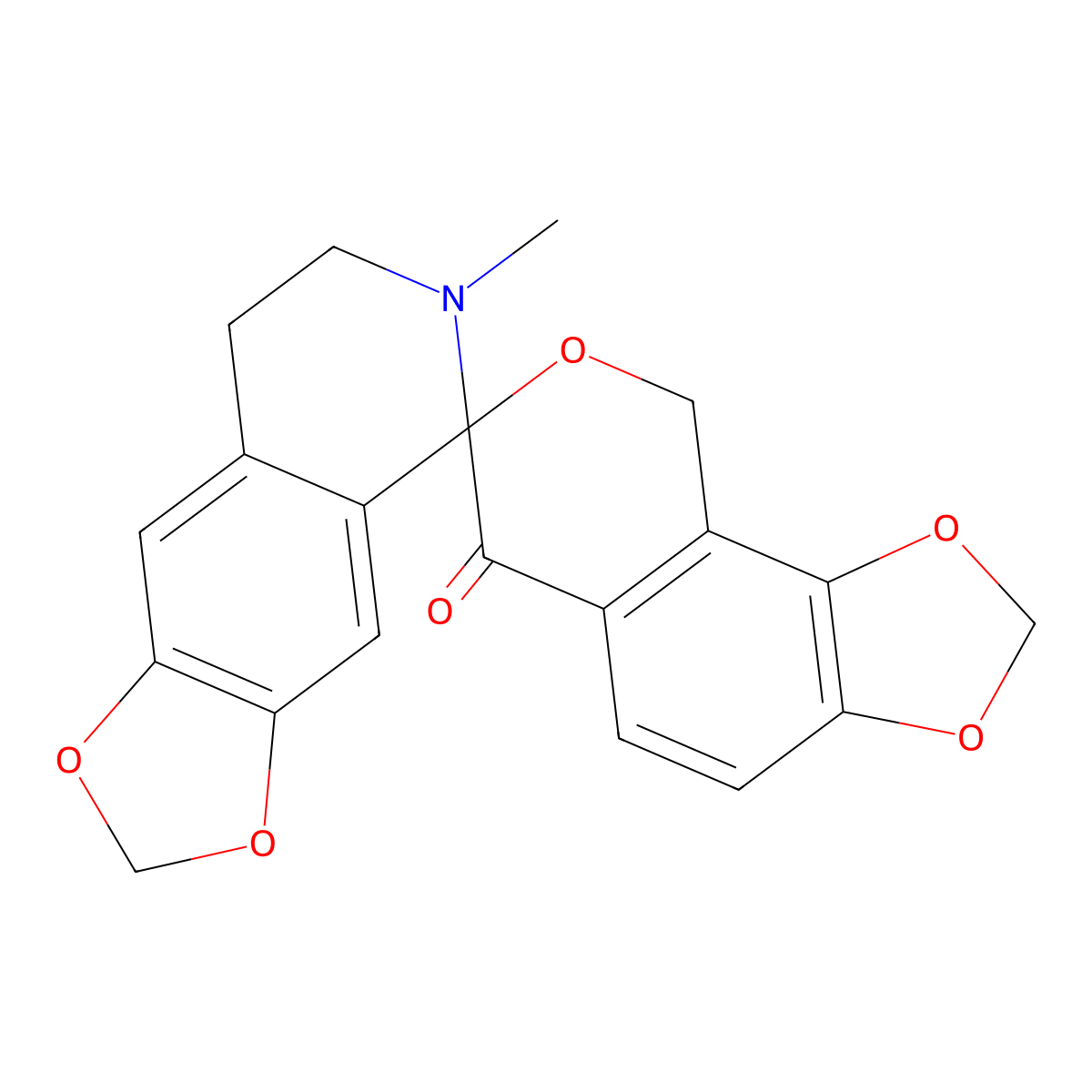 Hypecorinine molecular structure, CAS 41787-57-9