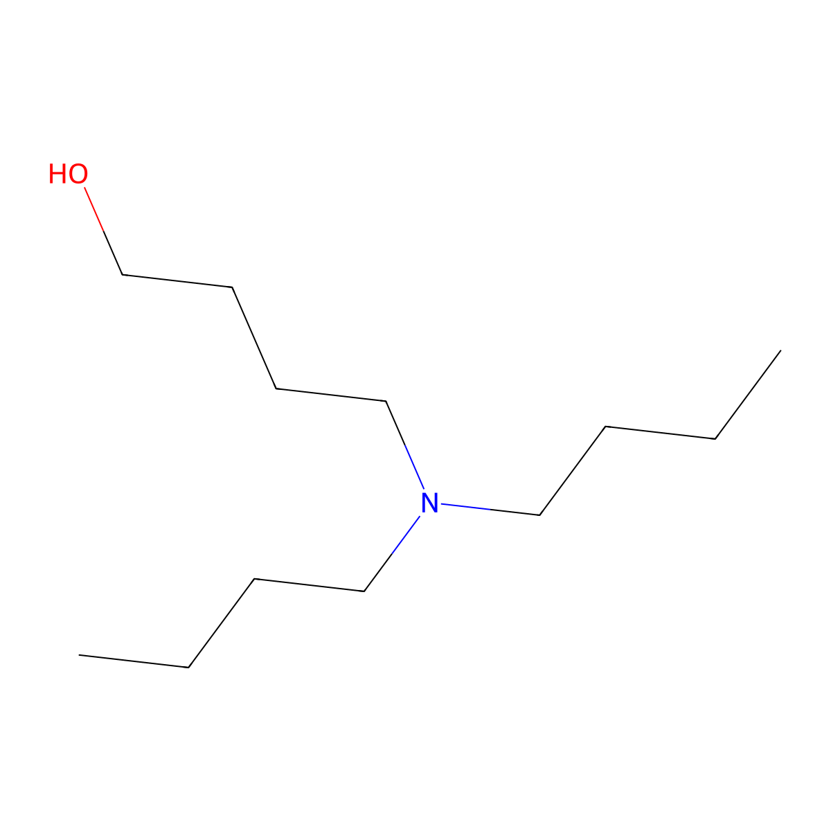 4-di-n-Butylaminobutanol-1 molecular structure, CAS 41788-34-5