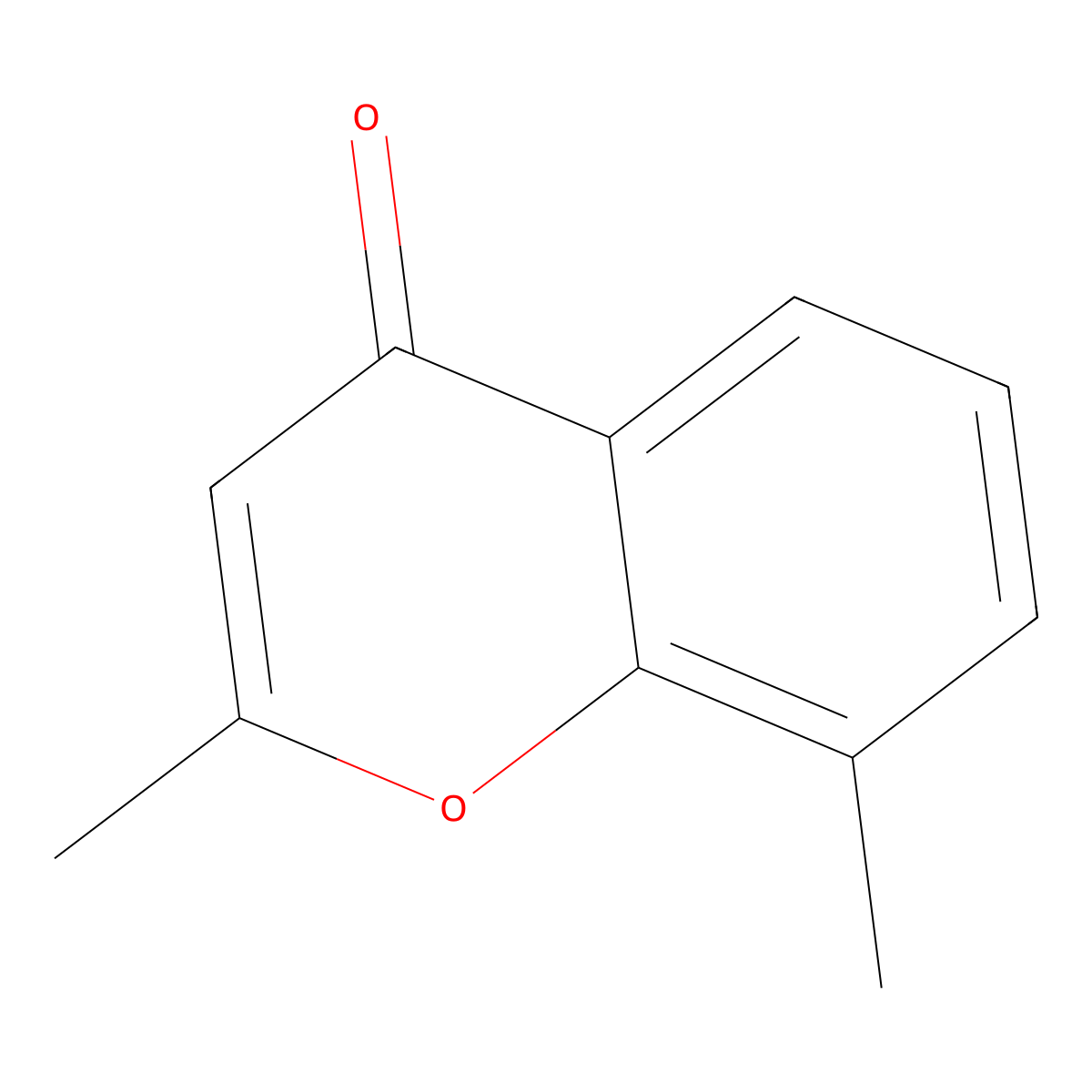 2,8-Dimethyl-4H-chromen-4-one molecular structure, CAS 41796-14-9
