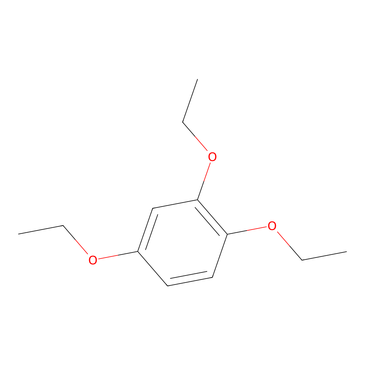 1,2,4-Triethoxybenzene molecular structure, CAS 41827-15-0