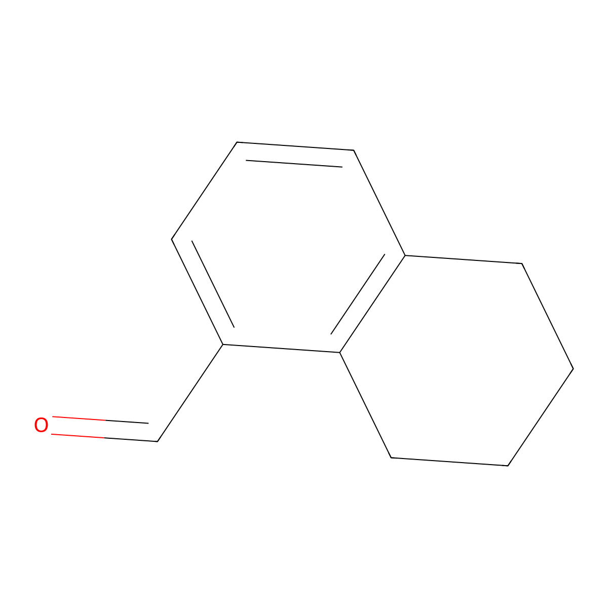5,6,7,8-Tetrahydronaphthalene-1-carbaldehyde molecular structure, CAS 41828-13-1
