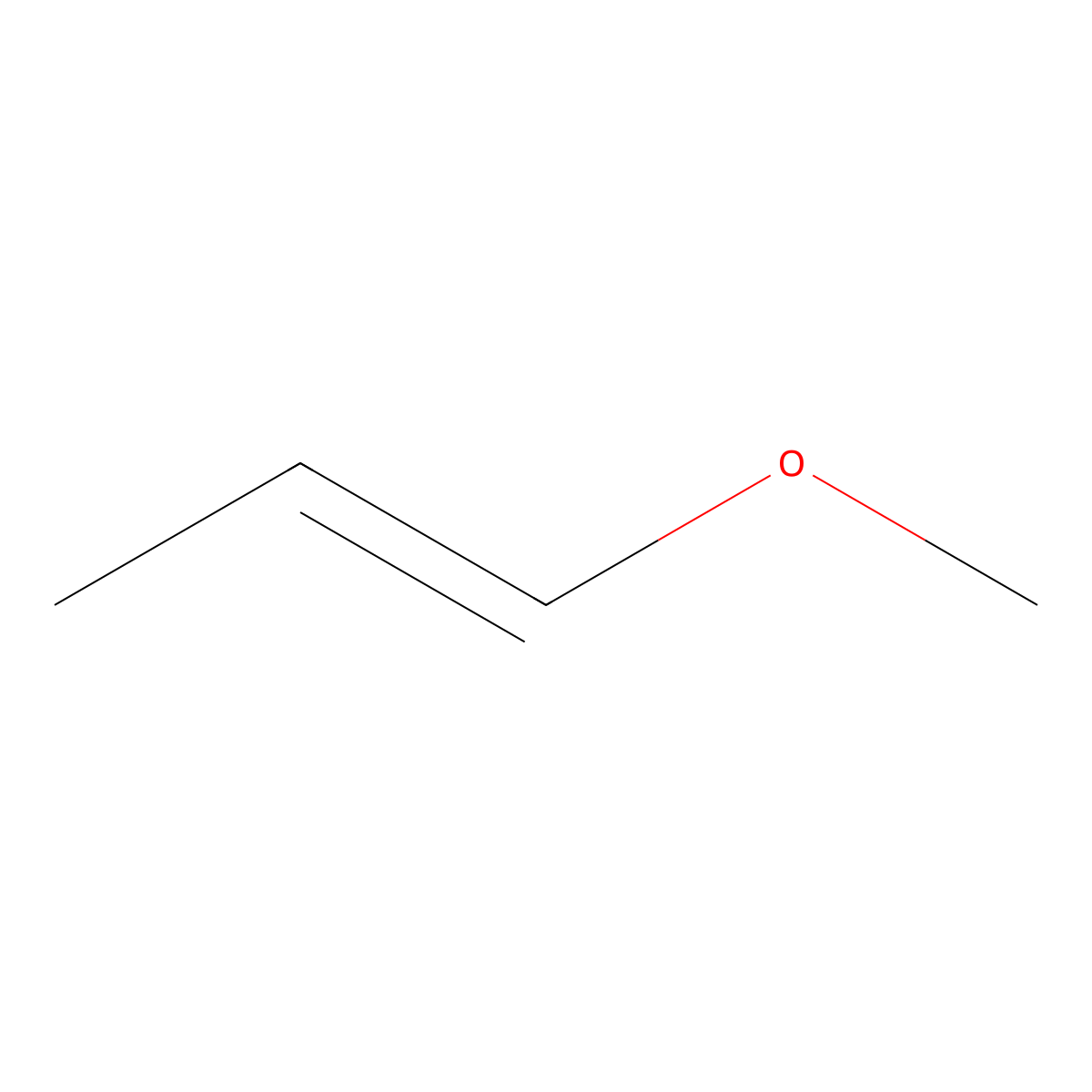 1-Methoxy-1-propene molecular structure, CAS 4188-69-6