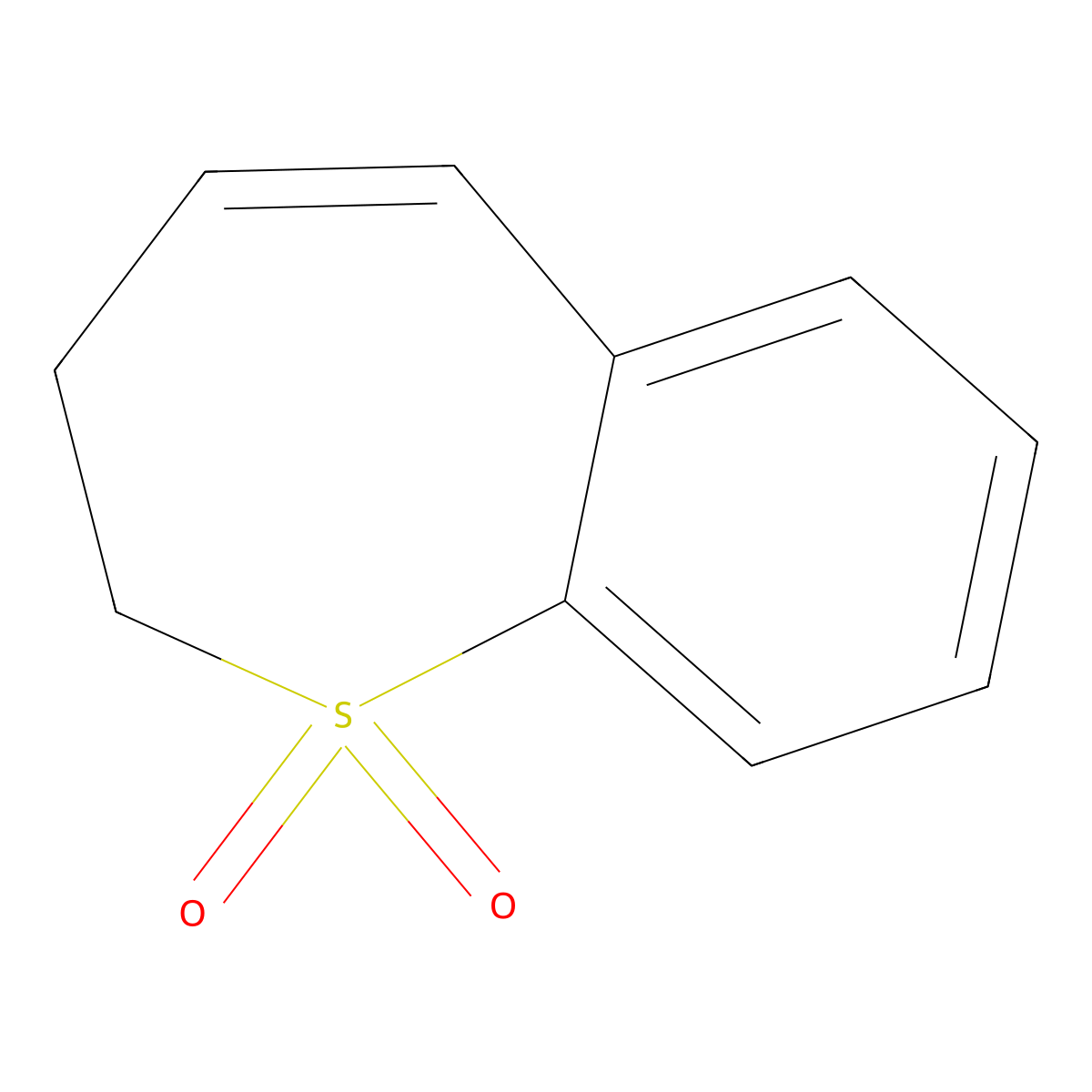 2,3-Dihydro-1H-1lambda~6~-benzothiepine-1,1-dione molecular structure, CAS 41887-79-0