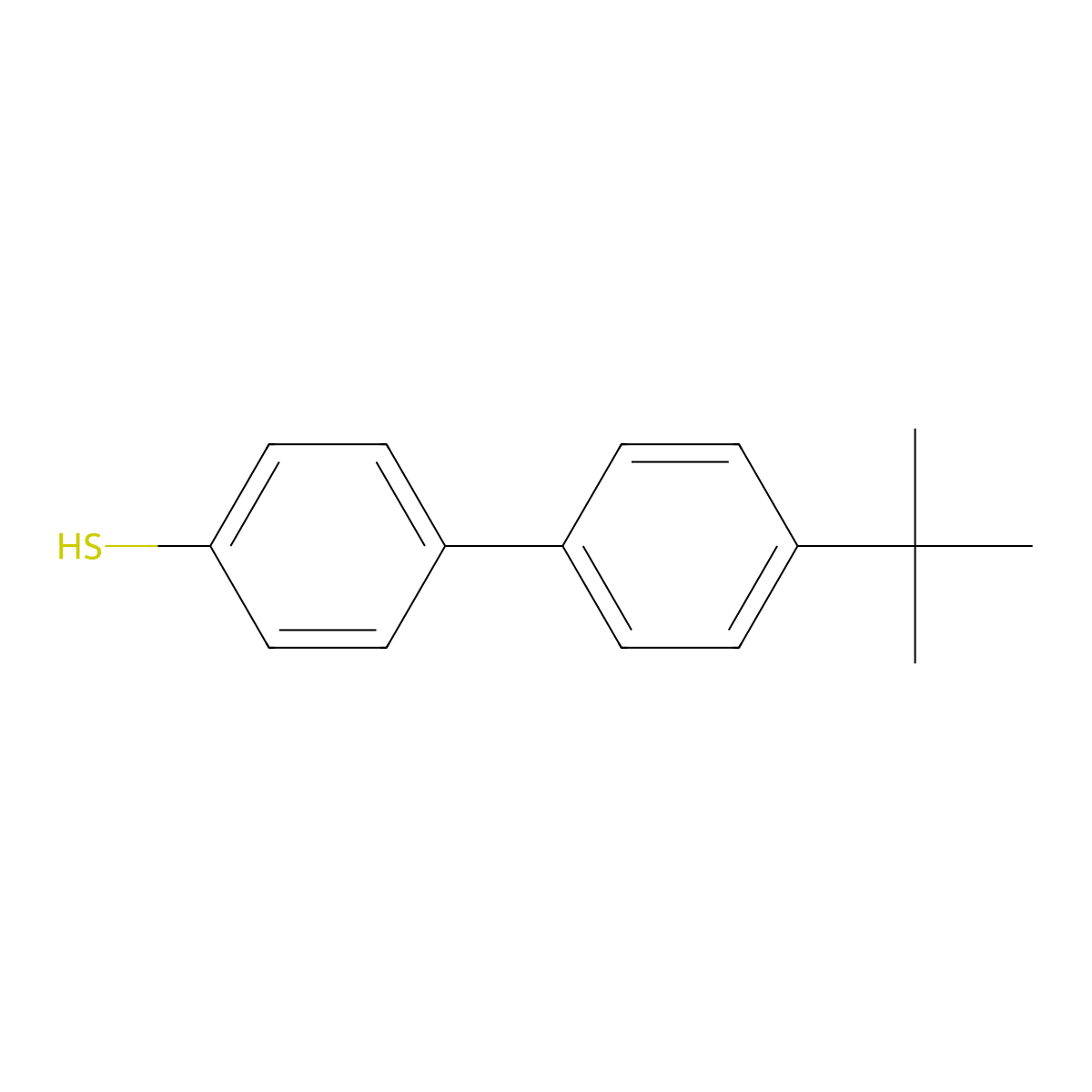 4-(4-tert-Butylphenyl)thiophenol molecular structure, CAS 41889-65-0