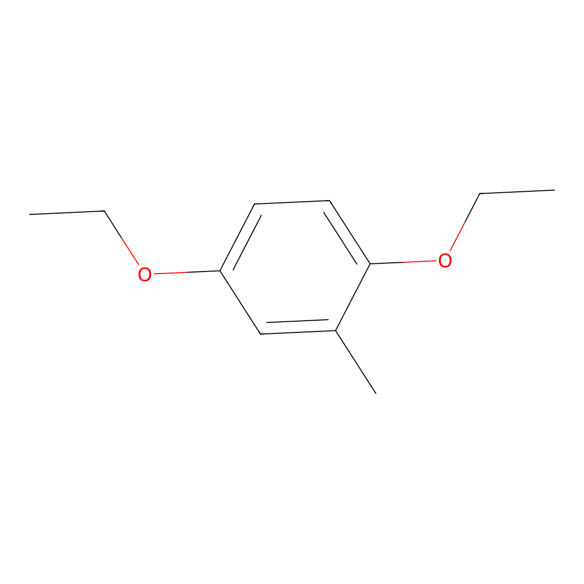 1,4-Diethoxy-2-methylbenzene molecular structure, CAS 41901-72-8