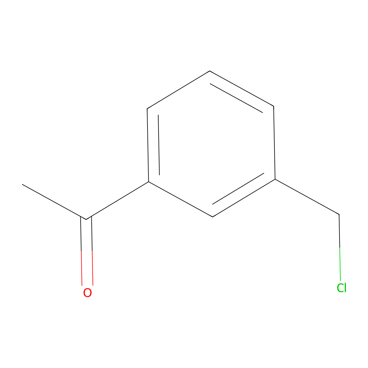 1-(3-Chloromethyl-phenyl)-ethanone molecular structure, CAS 41908-12-7