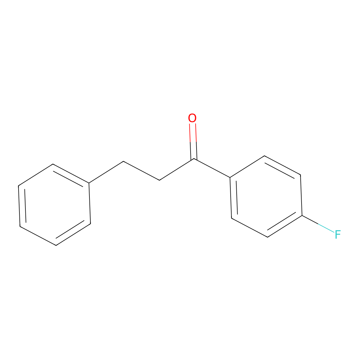 4'-Fluoro-3-phenylpropiophenone molecular structure, CAS 41938-64-1