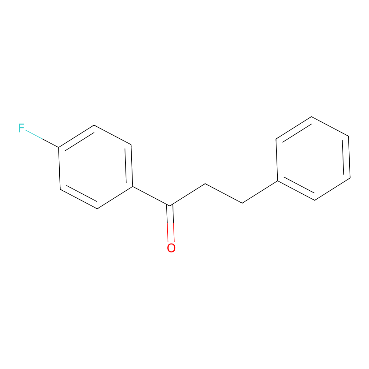 4'-Fluoro-3-phenylpropiophenone molecular structure, CAS 41938-64-1