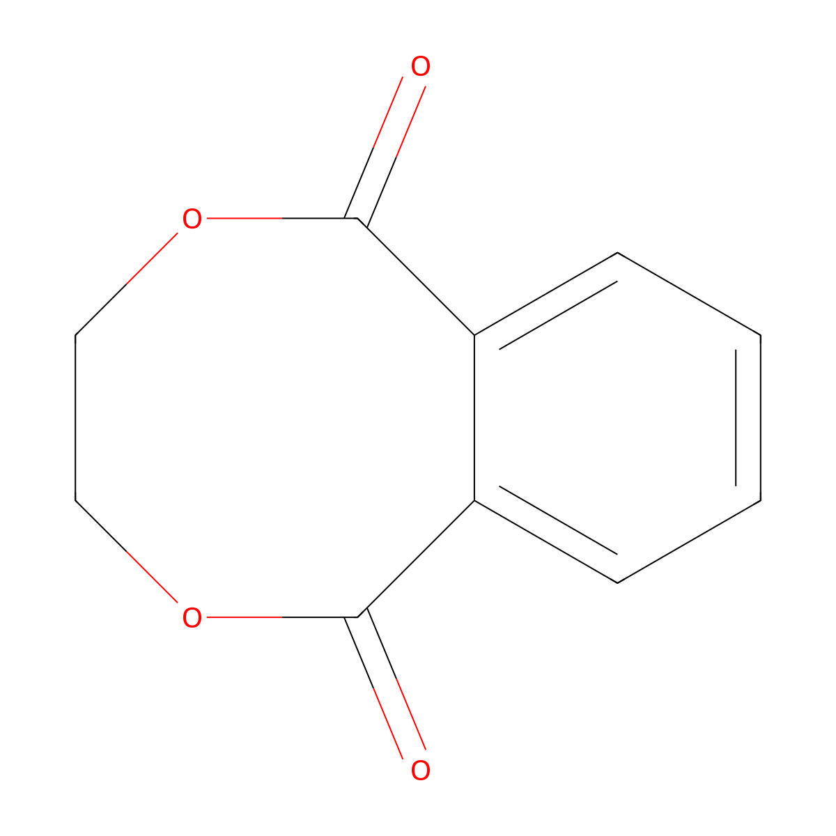 3,4-Dihydro-2,5-benzodioxocin-1,6-dione molecular structure, CAS 4196-98-9