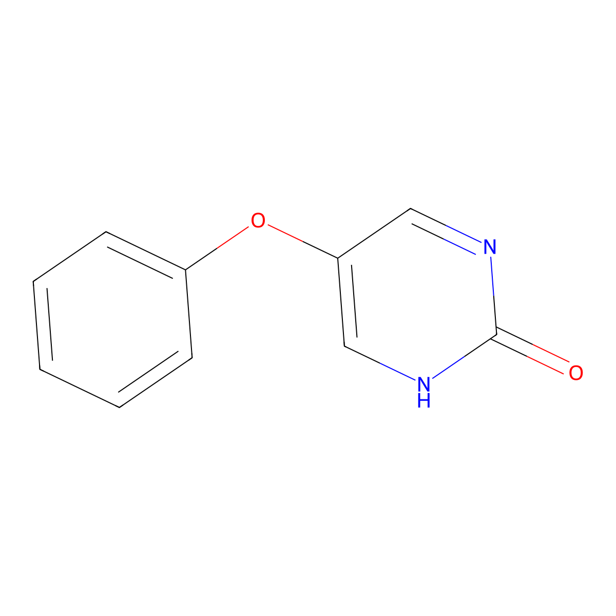 2(1H)-Pyrimidinone, 5-phenoxy- molecular structure, CAS 41963-98-8