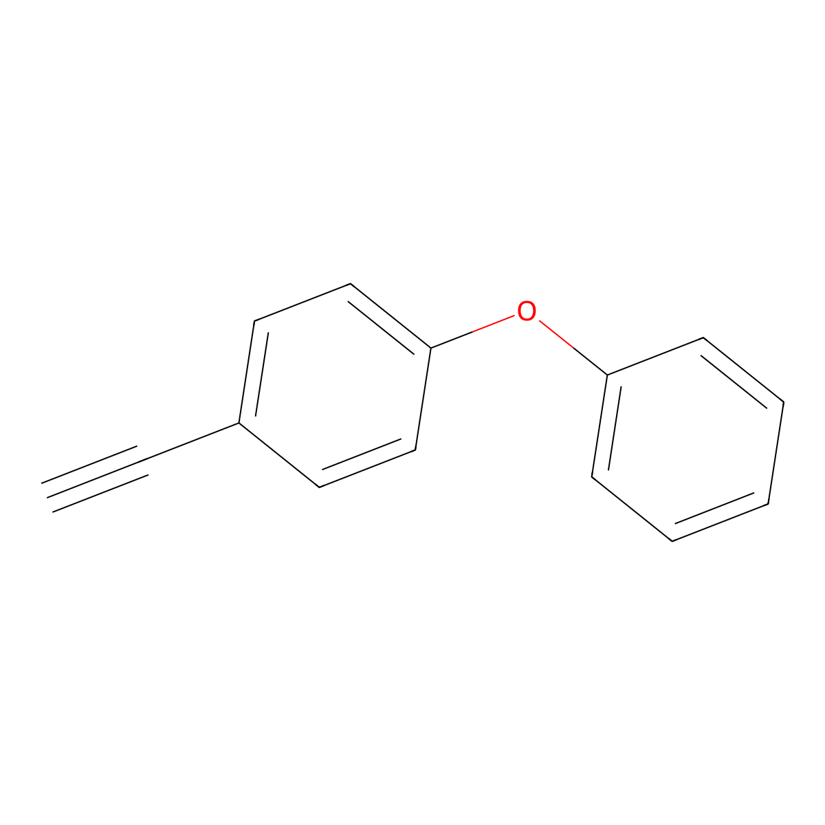 1-Ethynyl-4-phenoxybenzene molecular structure, CAS 4200-06-0