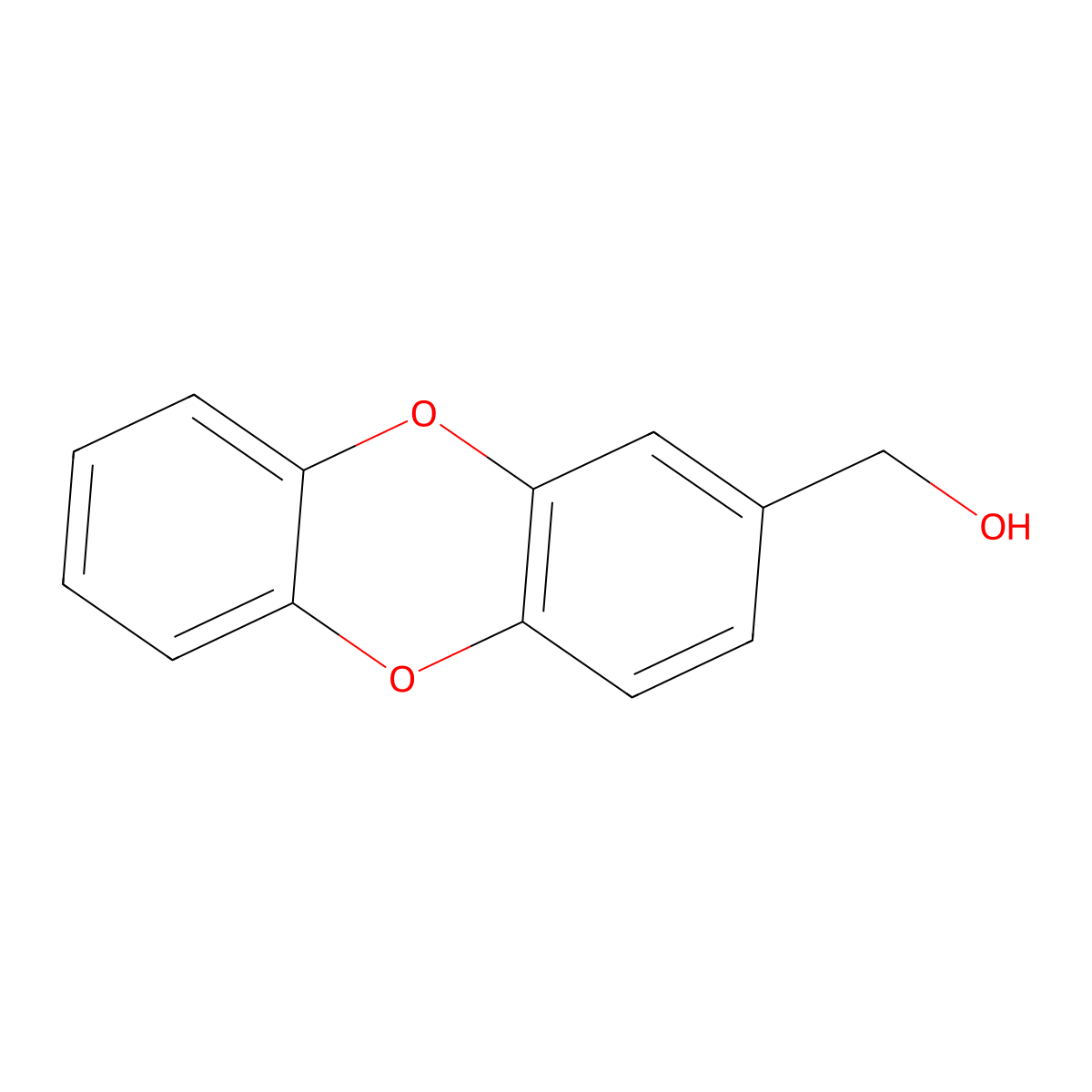 (Oxanthren-2-yl)methanol molecular structure, CAS 42039-85-0