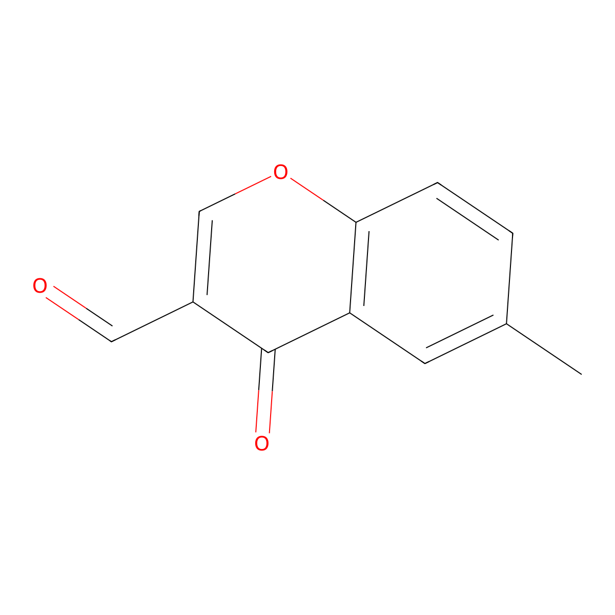 3-Formyl-6-methylchromone molecular structure, CAS 42059-81-4