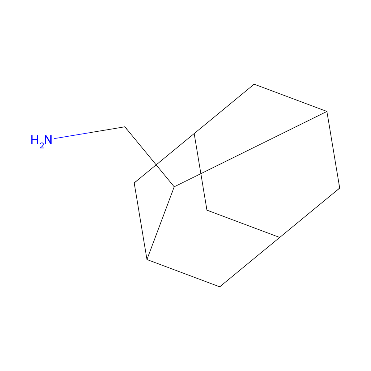 (Adamantan-2-yl)methanamine molecular structure, CAS 42067-67-4