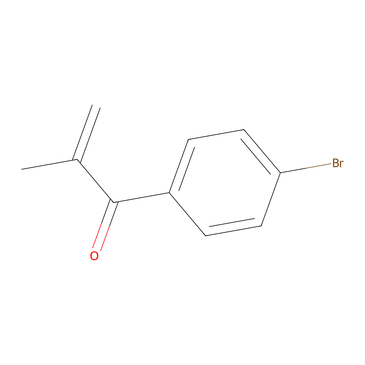 4-Bromo-1-methacryloylbenzene molecular structure, CAS 42071-66-9
