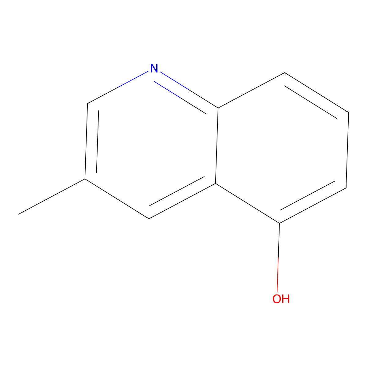 3-Methylquinolin-5-ol molecular structure, CAS 420786-82-9
