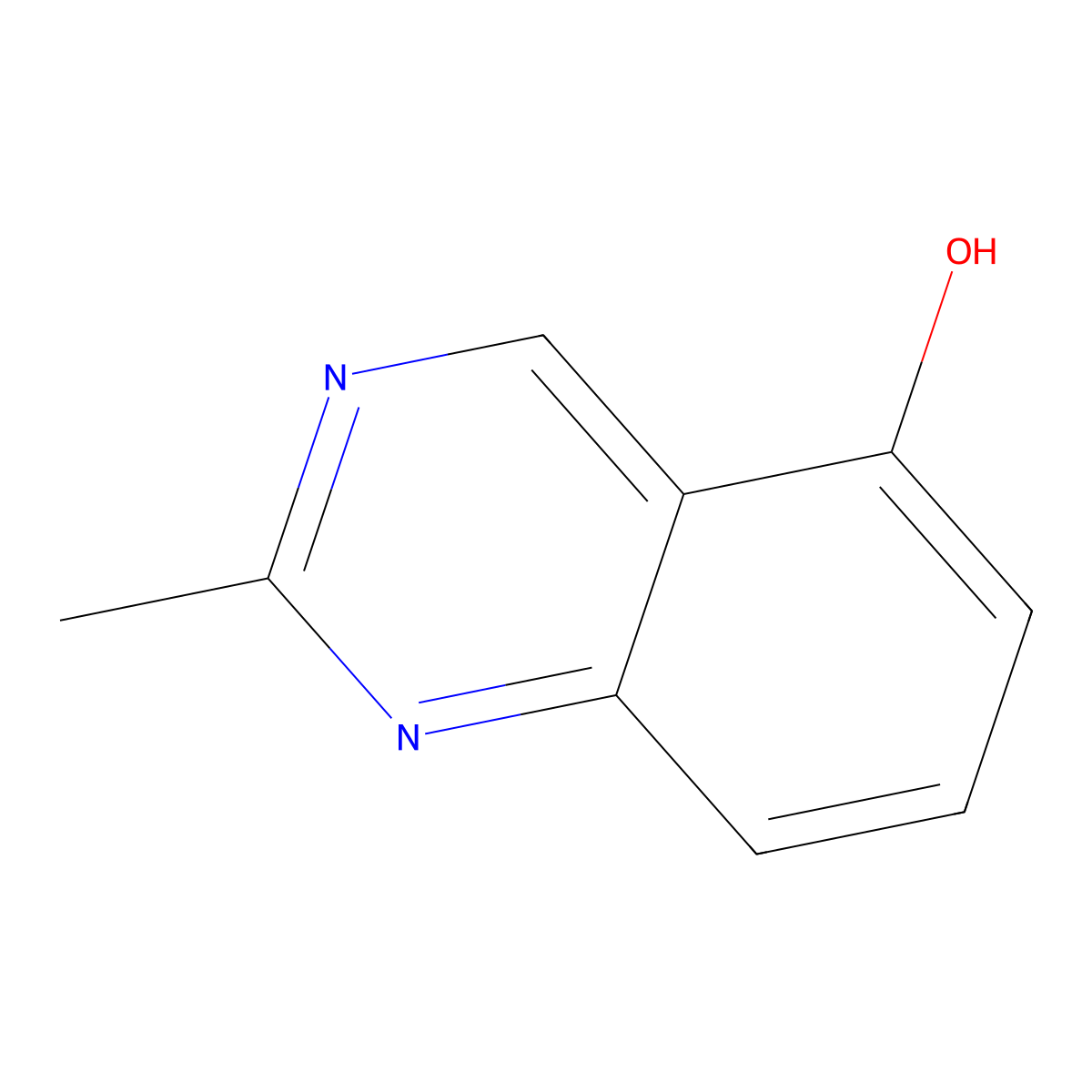 2-Methylquinazolin-5-ol molecular structure, CAS 420786-87-4