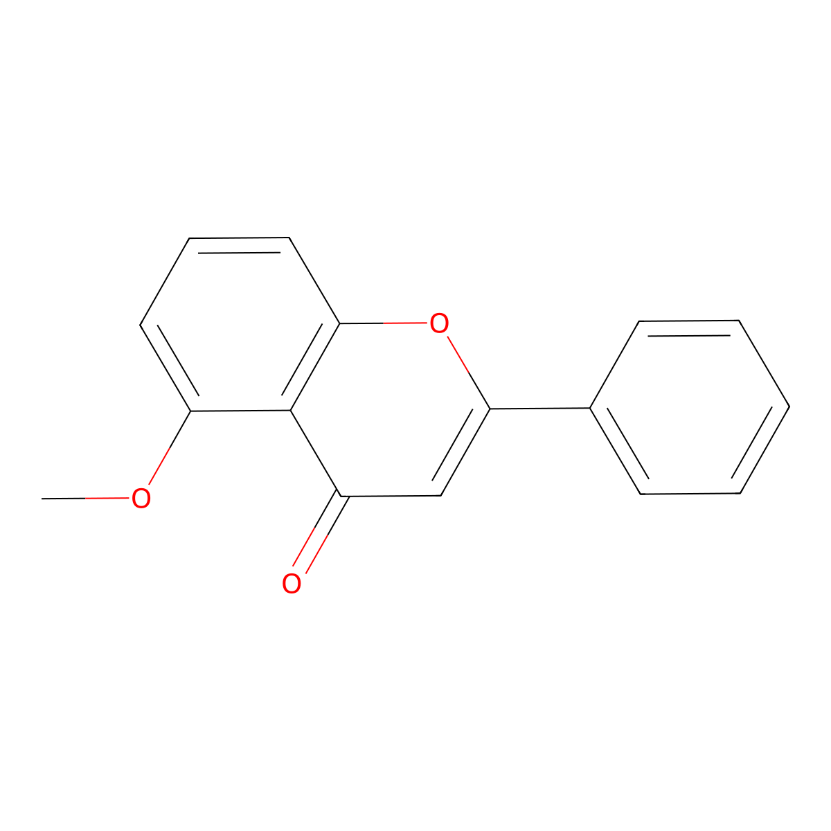 5-Methoxyflavone molecular structure, CAS 42079-78-7