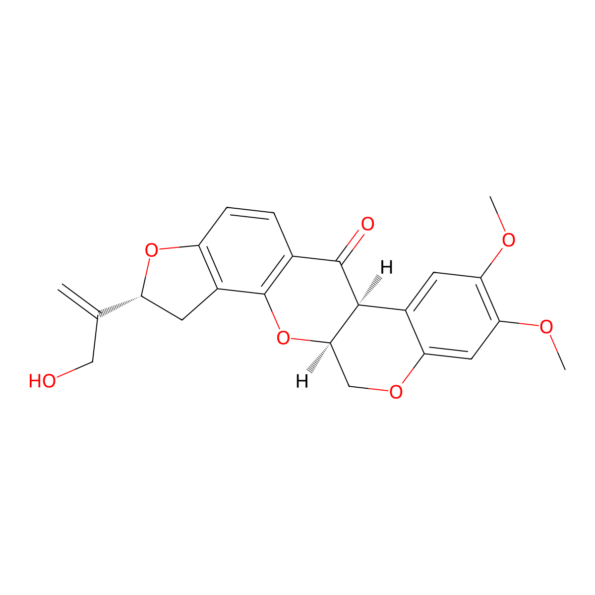Amorphigenin molecular structure, CAS 4208-09-7