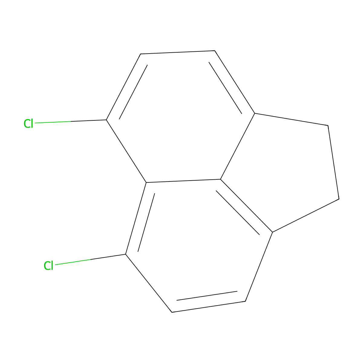 5,6-Dichloro-1,2-dihydroacenaphthylene molecular structure, CAS 4208-97-3