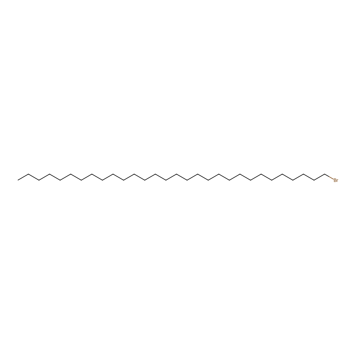 1-Bromotriacontane molecular structure, CAS 4209-22-7