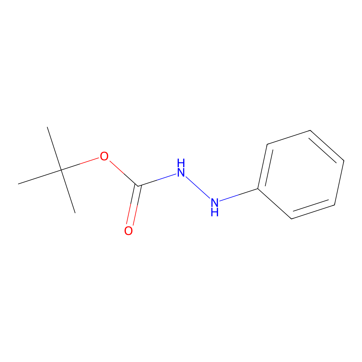 N'-phenyl(tert-butoxy)carbohydrazide molecular structure, CAS 42116-43-8