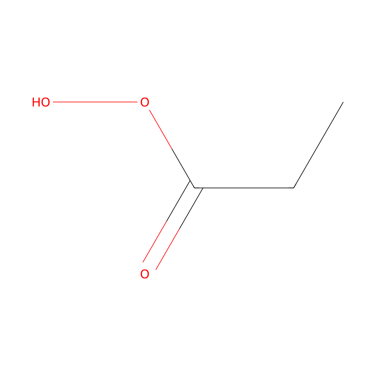 Perpropionic acid molecular structure, CAS 4212-43-5