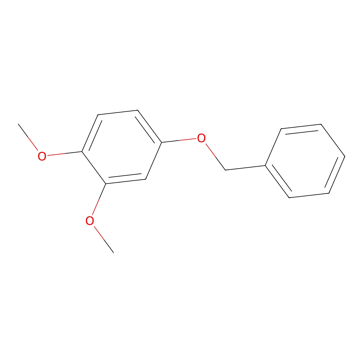 4-(Benzyloxy)-1,2-dimethoxybenzene molecular structure, CAS 42138-42-1
