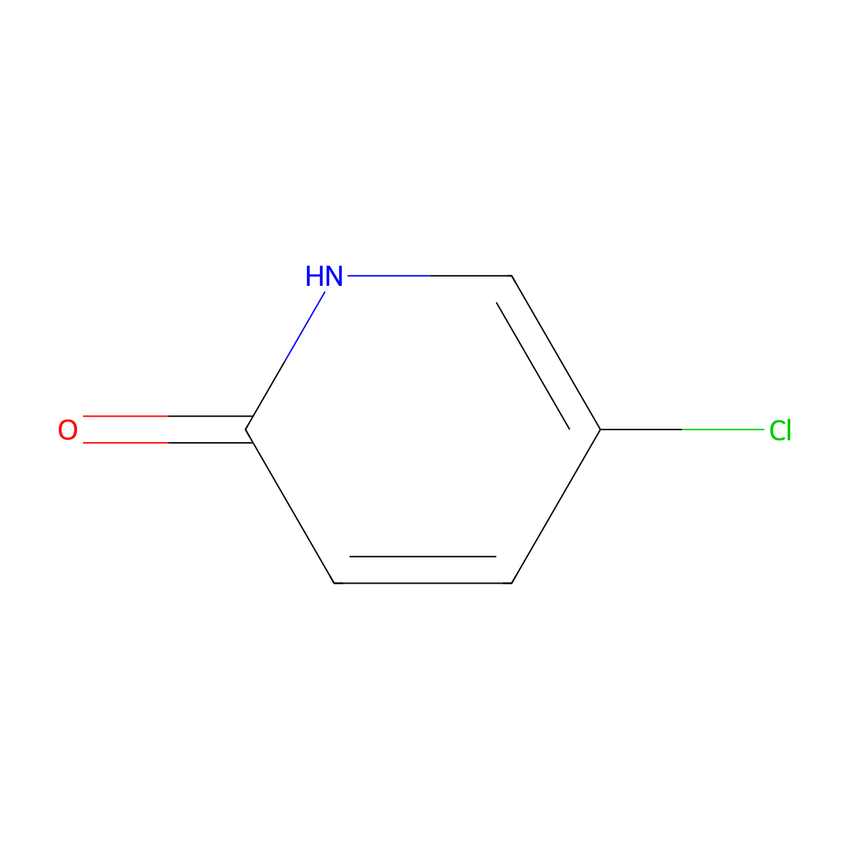 5-Chloro-2-pyridone molecular structure, CAS 4214-79-3