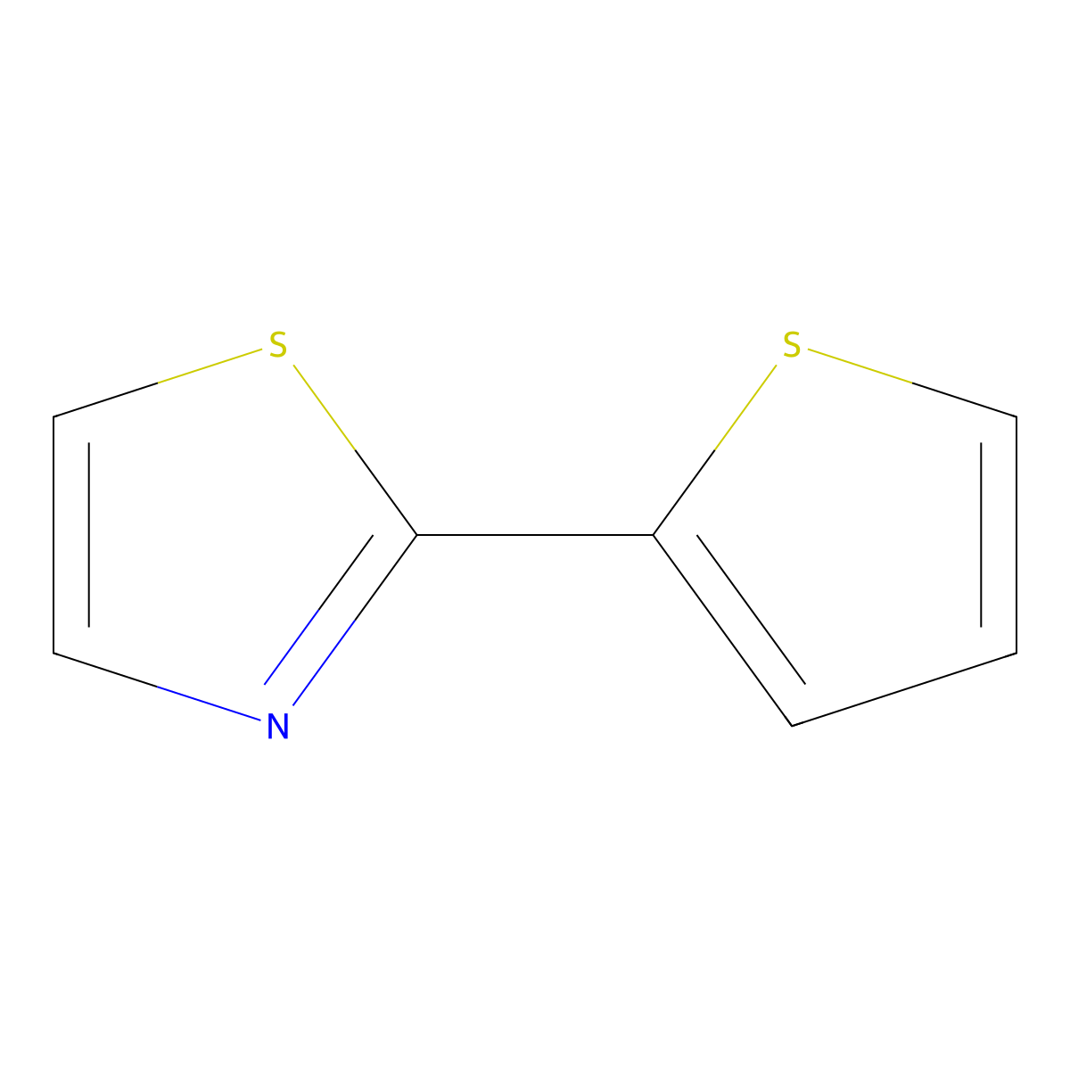 2-(2-Thienyl)thiazole molecular structure, CAS 42140-95-4