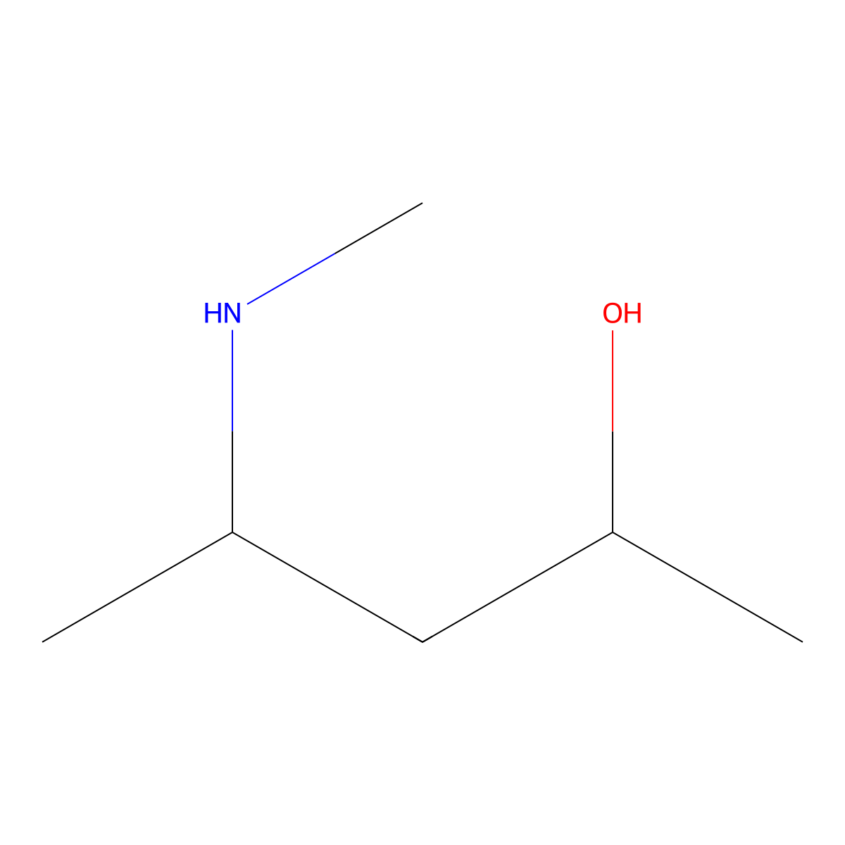 4-(Methylamino)pentan-2-ol molecular structure, CAS 42142-48-3
