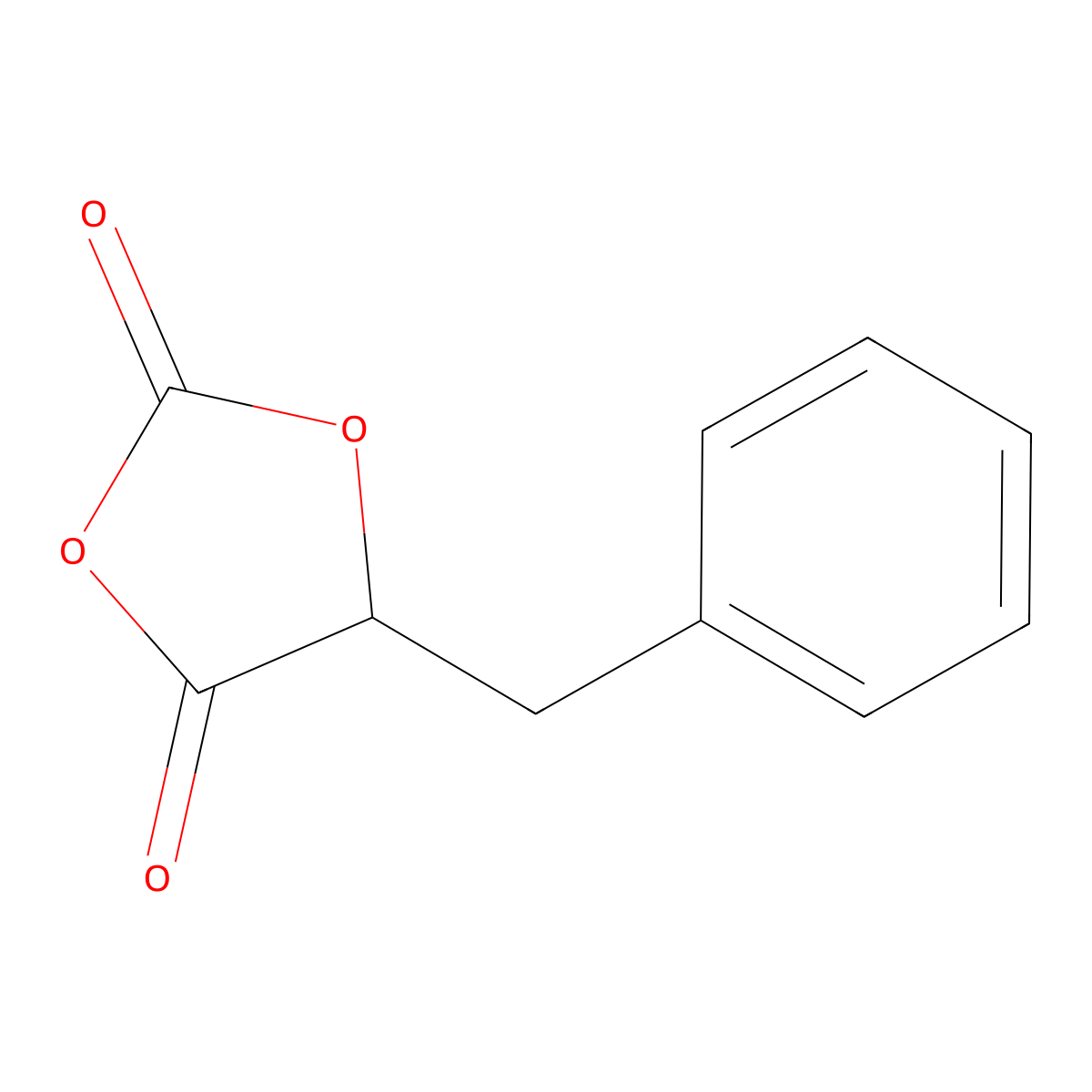 5-Benzyl-1,3-dioxolane-2,4-dione molecular structure, CAS 421545-77-9