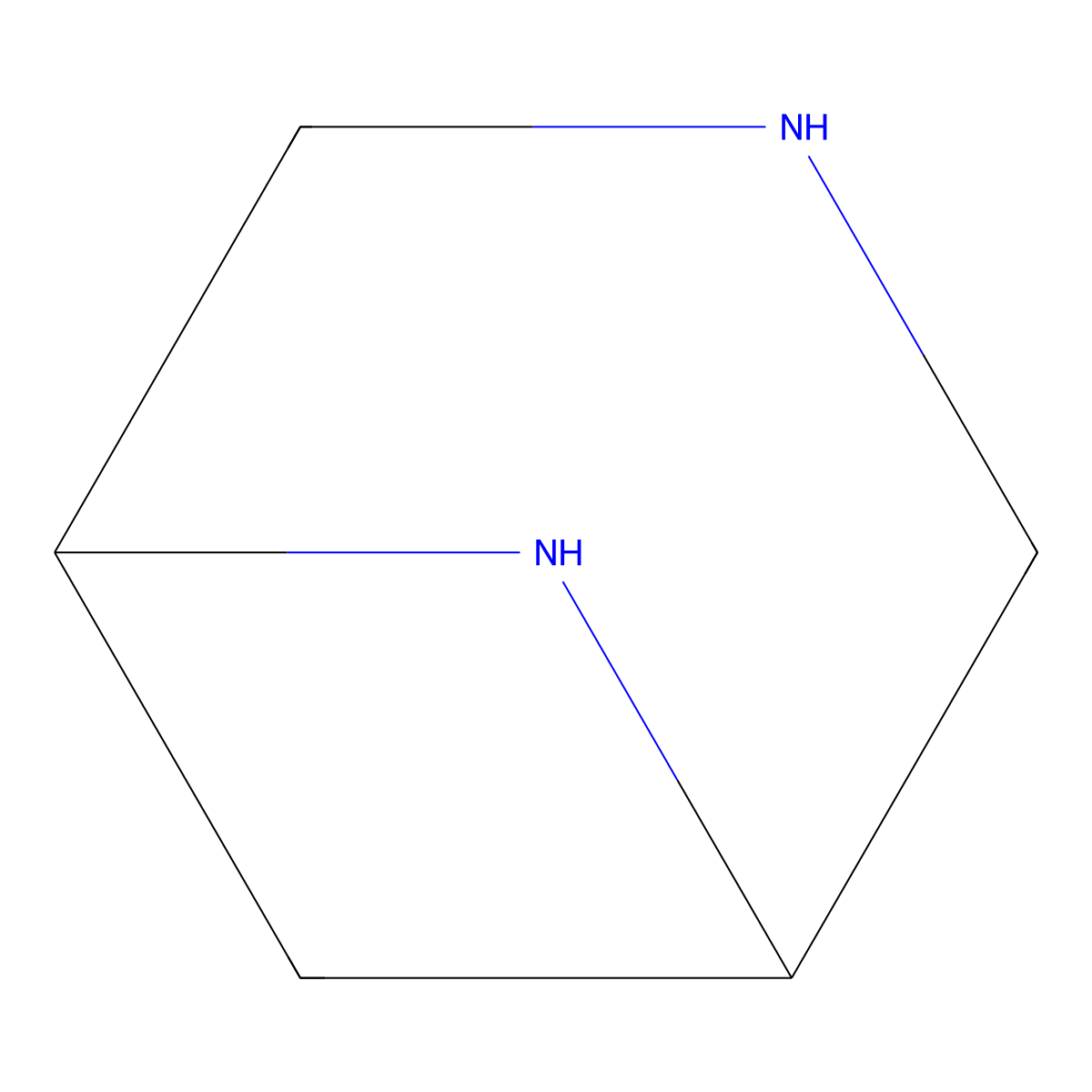 3,6-Diazabicyclo[3.1.1]heptane molecular structure, CAS 421554-68-9