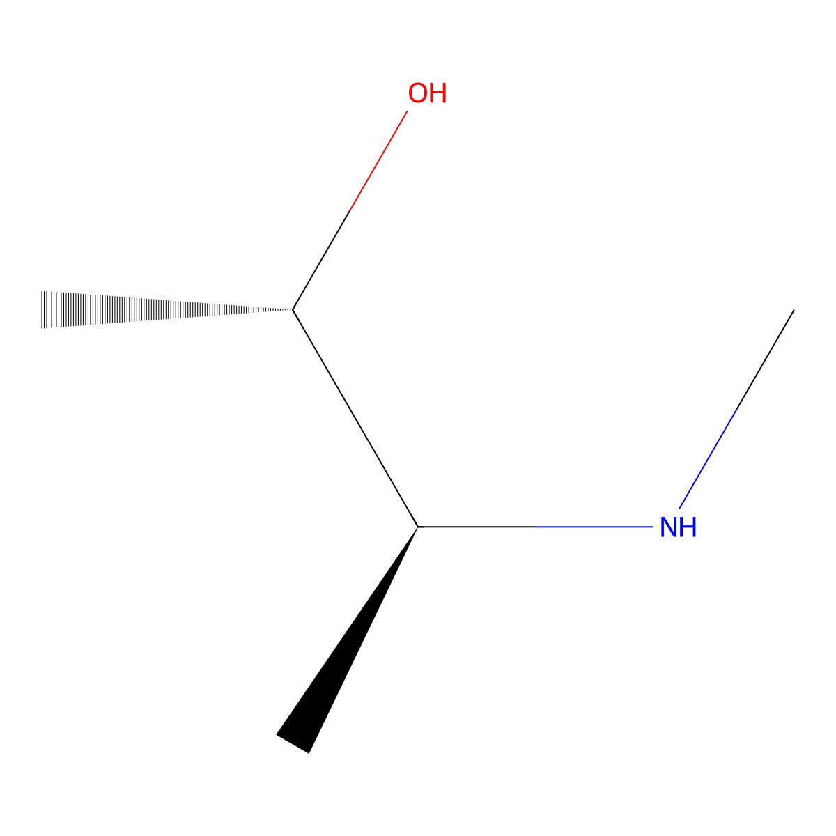 rac-(2R,3R)-3-(methylamino)butan-2-ol molecular structure, CAS 42163-30-4