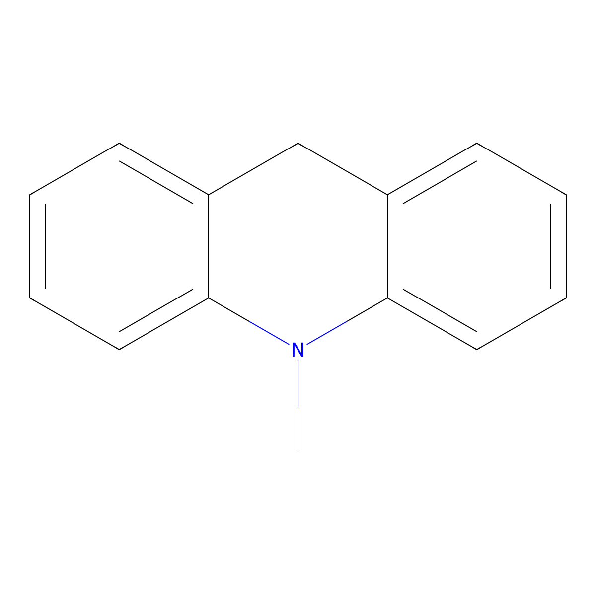 10-Methyl-9,10-dihydroacridine molecular structure, CAS 4217-54-3