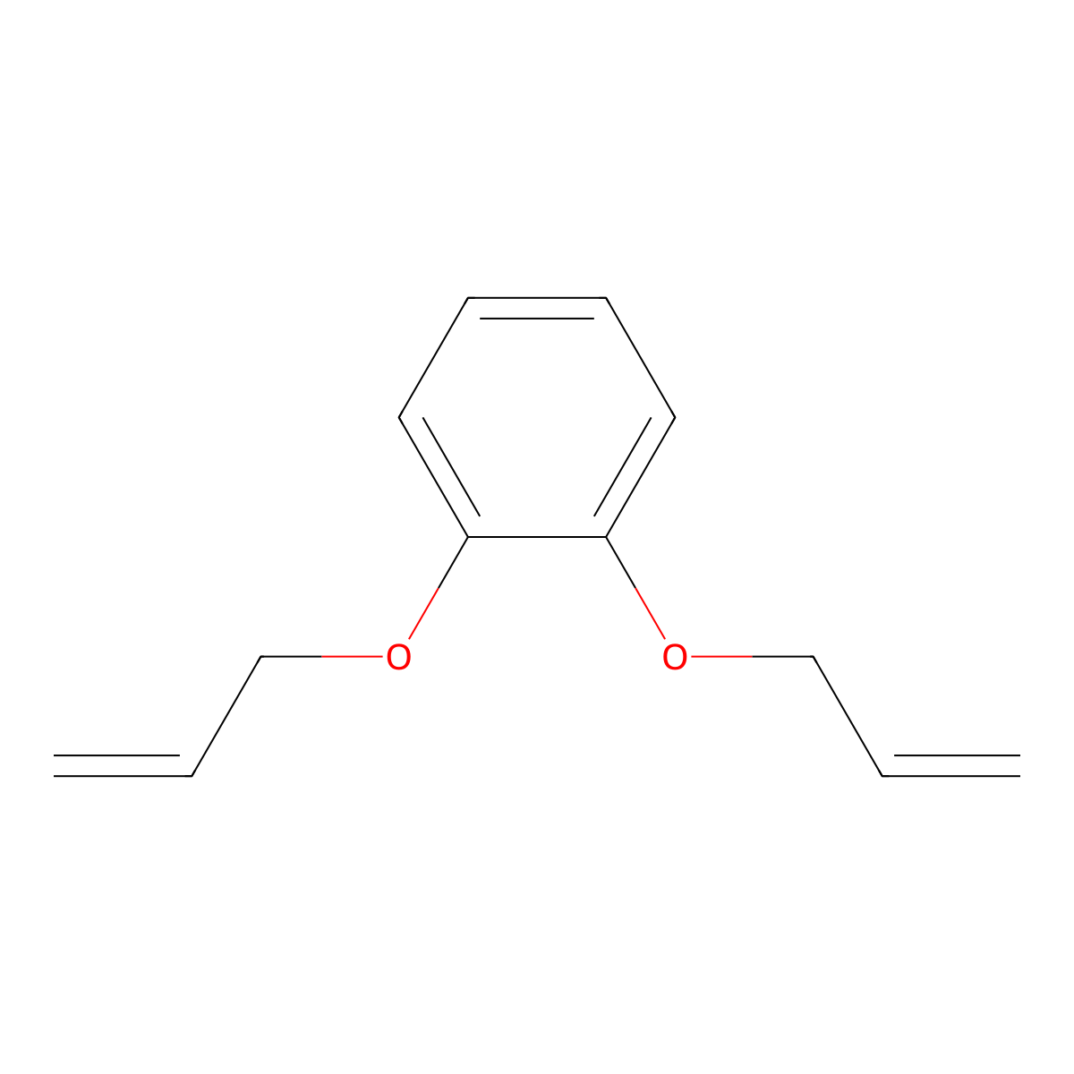 1,2-Diallyloxybenzene molecular structure, CAS 4218-87-5