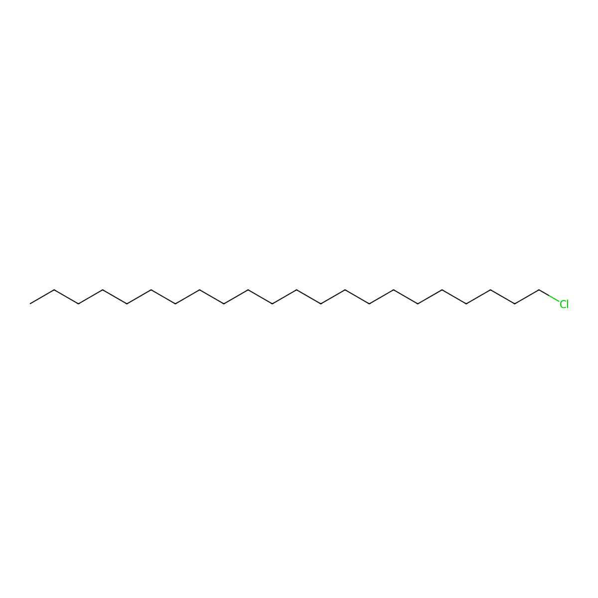 1-Chlorodocosane molecular structure, CAS 42217-03-8