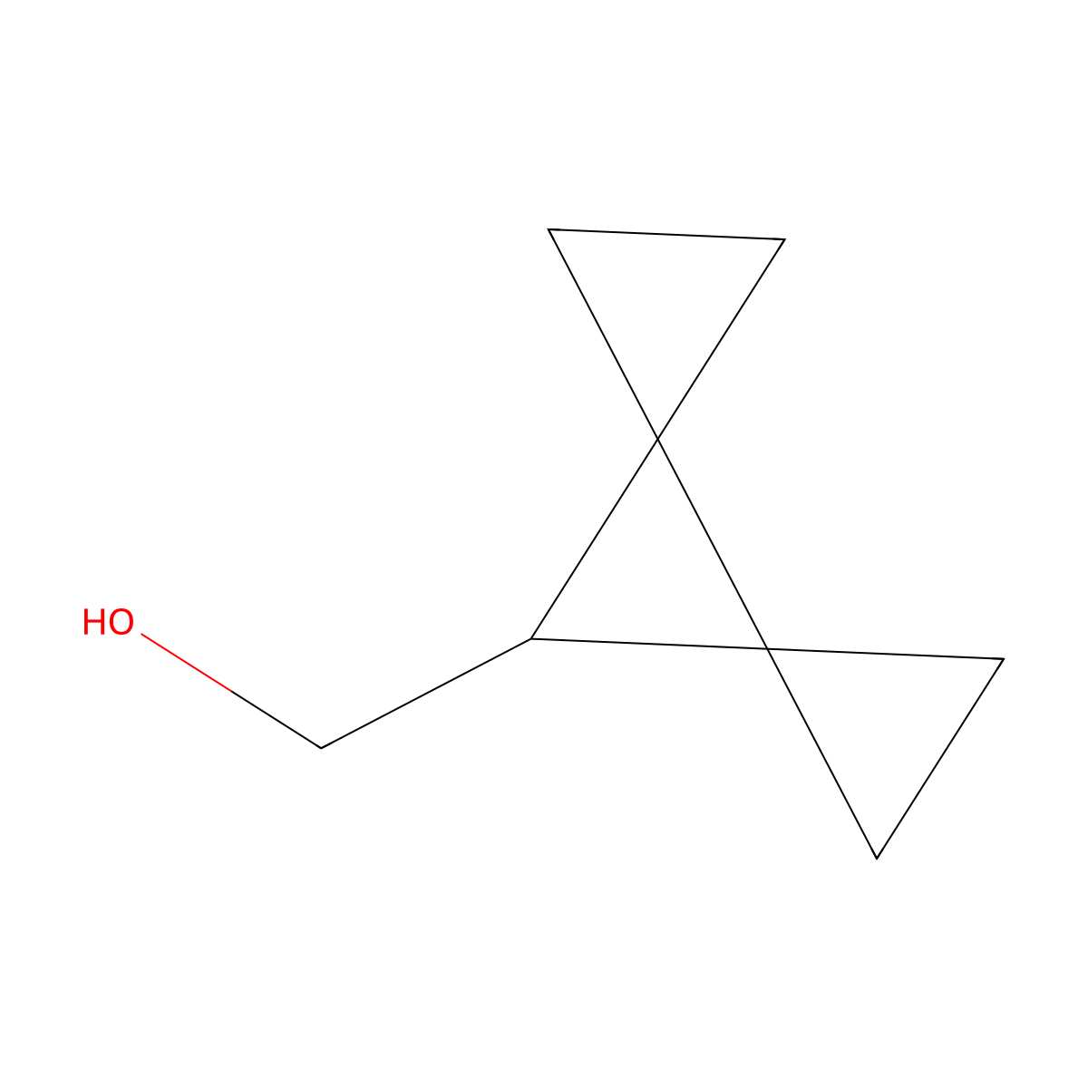 {Dispiro[2.0.2^{4}.1^{3}]heptan-7-yl}methanol molecular structure, CAS 422318-76-1
