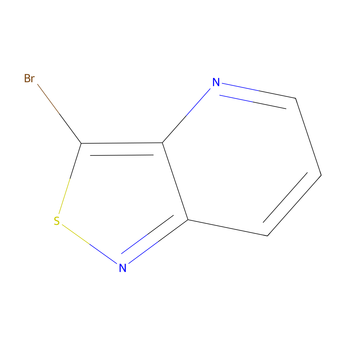 3-Bromoisothiazolo[4,3-b]pyridine molecular structure, CAS 42242-14-8