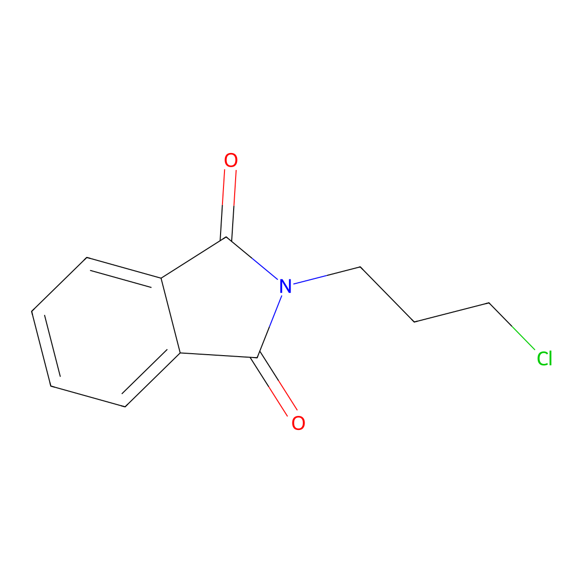 2-(3-Chloropropyl)-1H-isoindole-1,3(2H)-dione molecular structure, CAS 42251-84-3