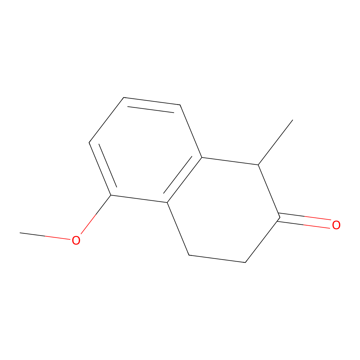 5-Methoxy-1-methyl-2-tetralone molecular structure, CAS 42263-75-2