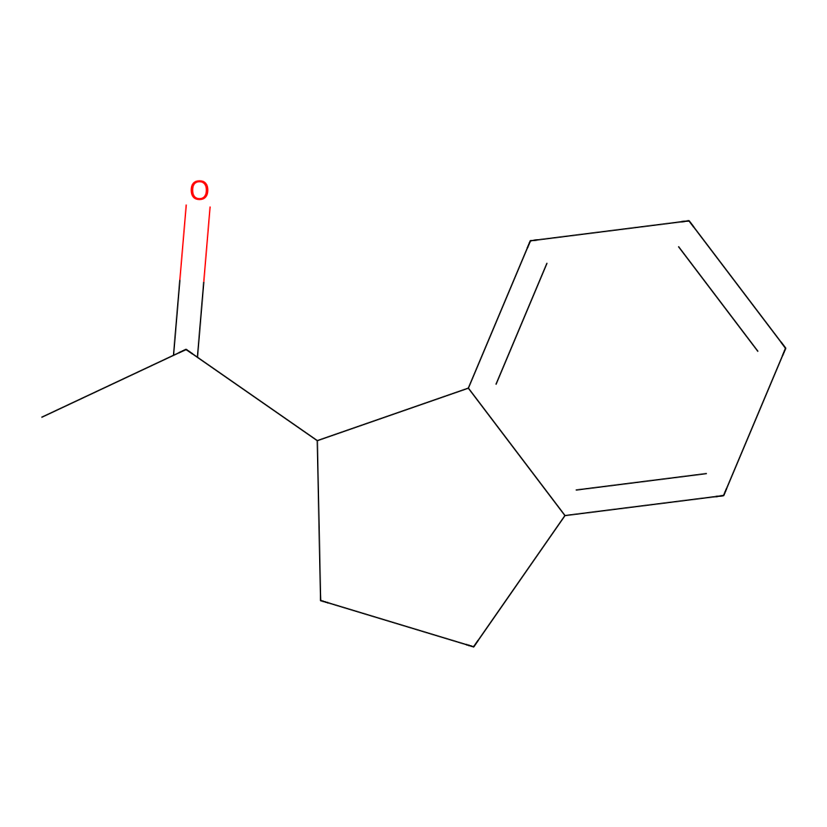5-Acetylindane molecular structure, CAS 4228-10-8