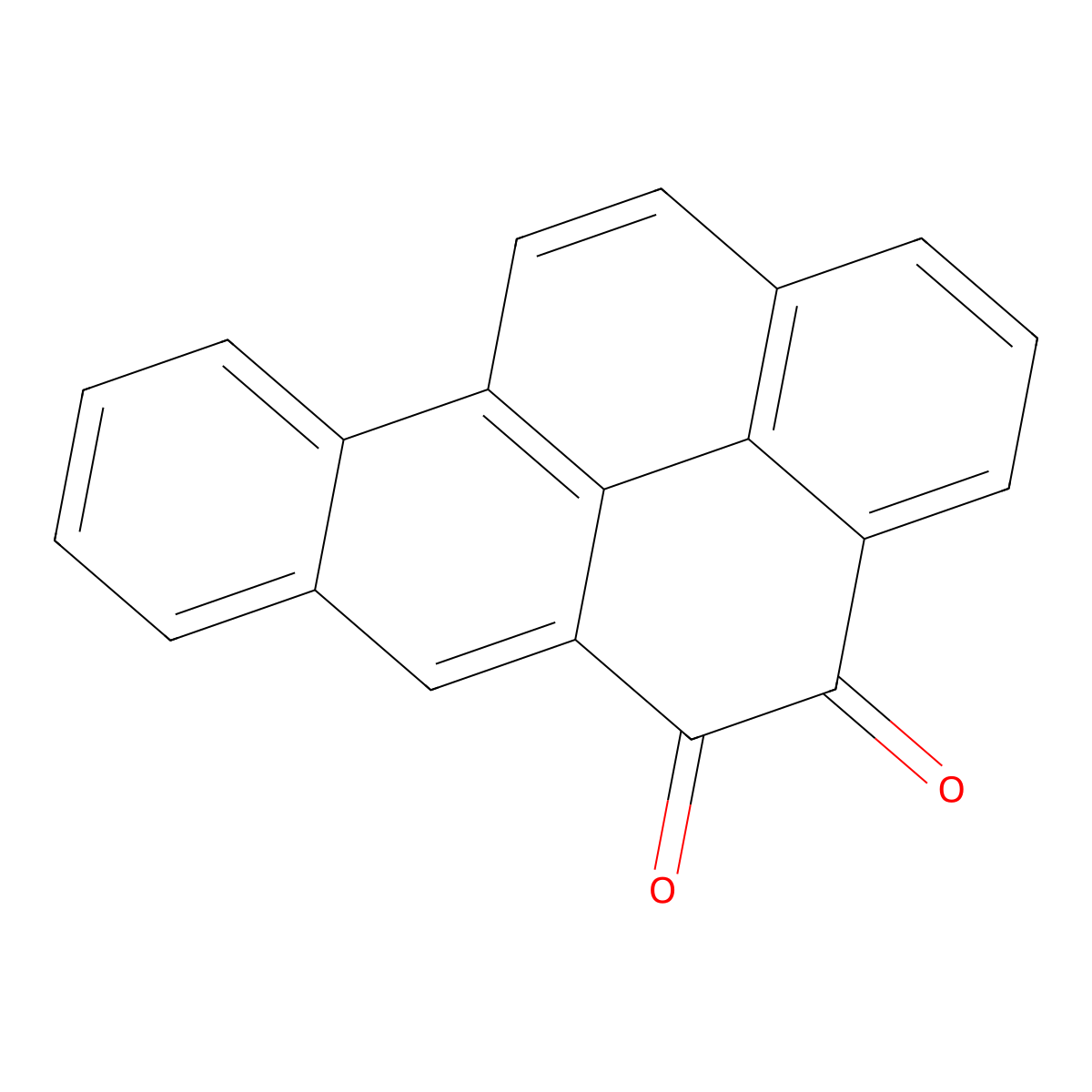 Benzo[a]pyrene-4,5-dione molecular structure, CAS 42286-46-4