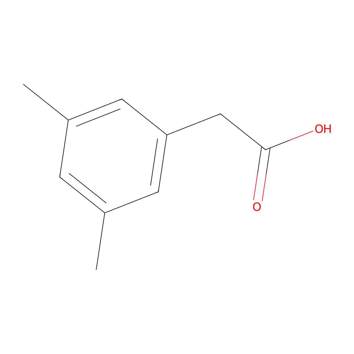 2-(3,5-Dimethylphenyl)acetic acid molecular structure, CAS 42288-46-0