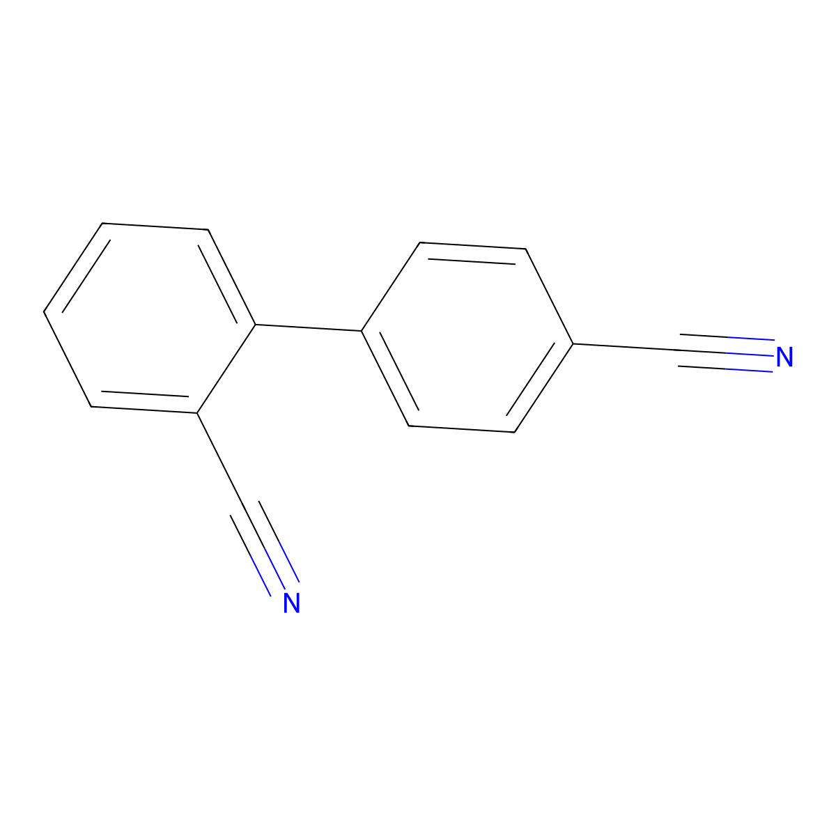 4-(2-Cyanophenyl)benzonitrile molecular structure, CAS 42289-52-1